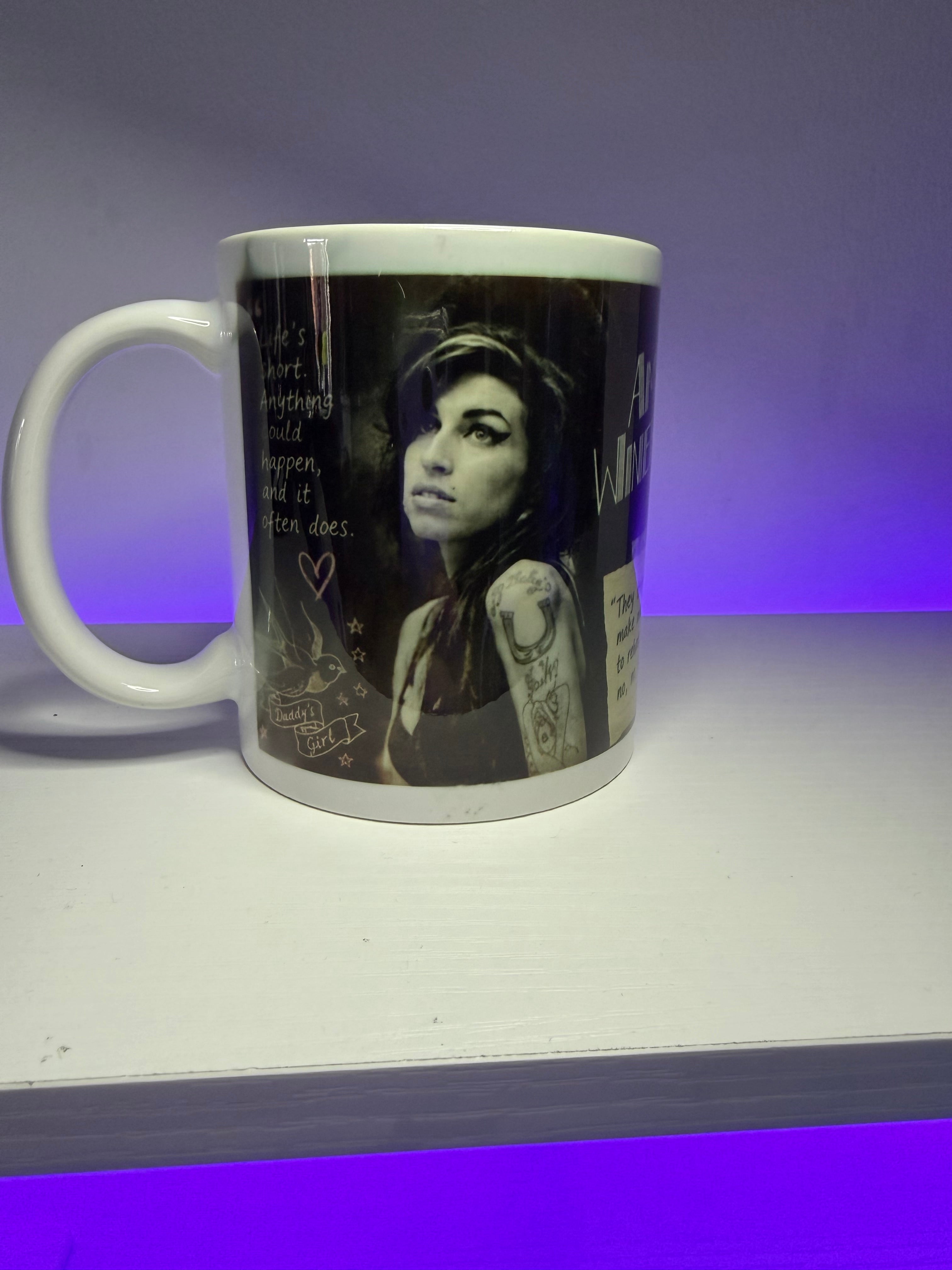 Amy whinehouse mugs